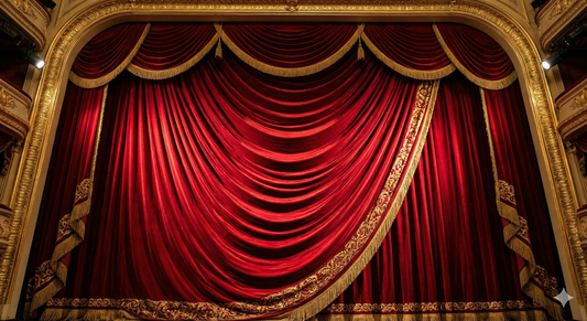 Historia de los telones y el uso del terciopelo en México